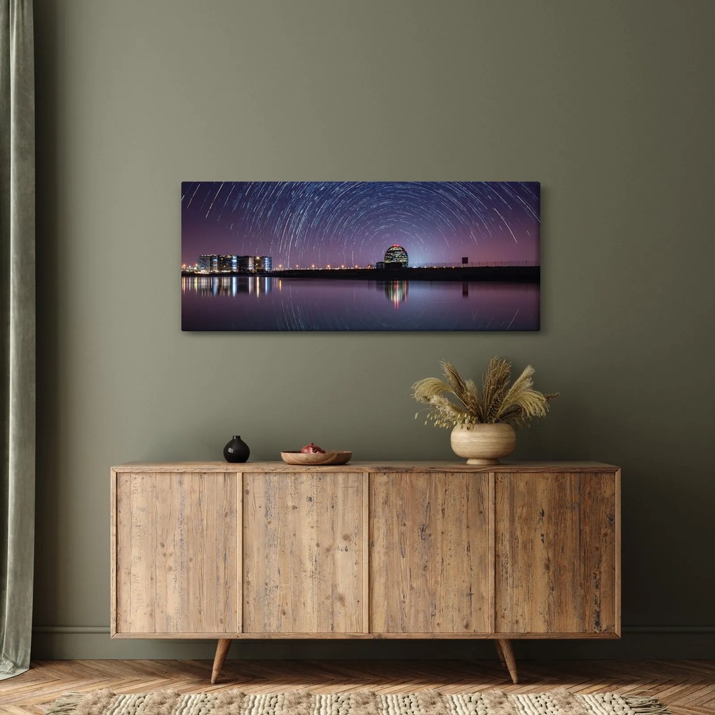 Egy éjszakai égbolt csillagokkal (120x50 cm)