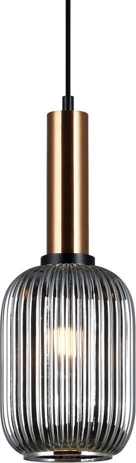 ITALUX PND-5588-1M-BRO-SG ANTIOLA Egyágú Függesztett Lámpa Fém E27 IP20