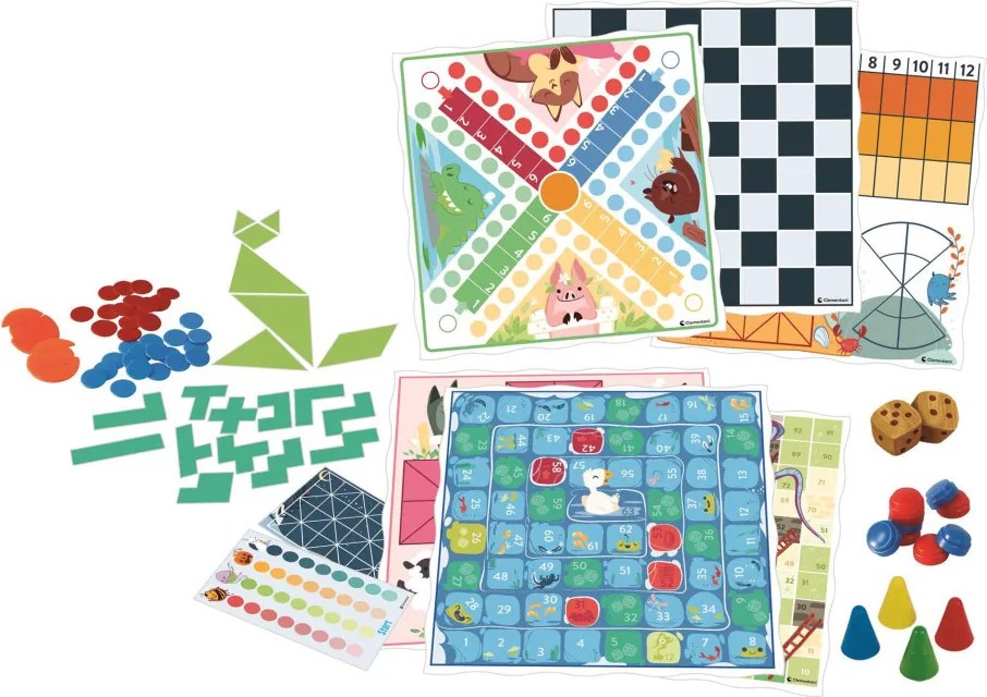 Klasszikus Game Night játékgyűjtemény 50 az 1-ben