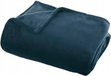 Flanel Takaró sötétkék 125x150cm Meleg Puha