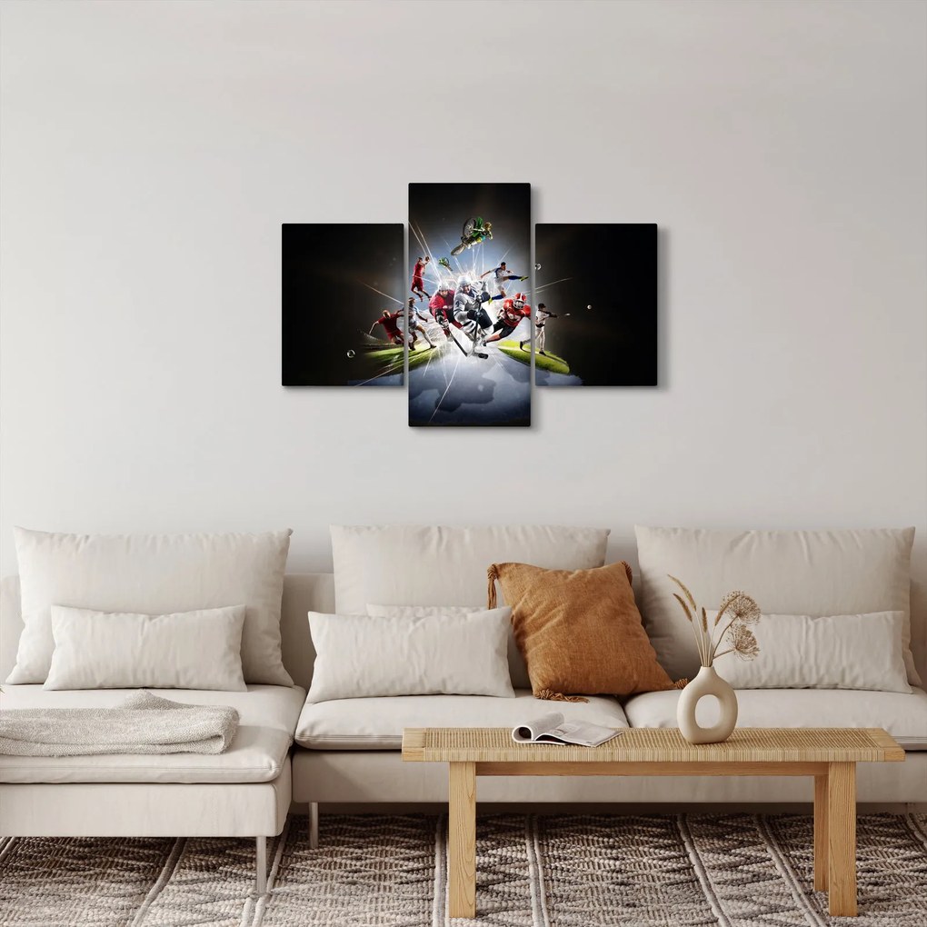 Kép - Sportolók (90x60 cm)