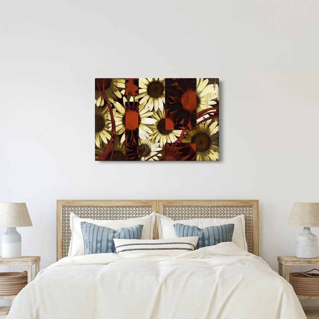 Virágok képe (90x60 cm)