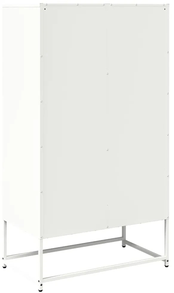 Magastábla Fehér 68x39x123 cm Acél