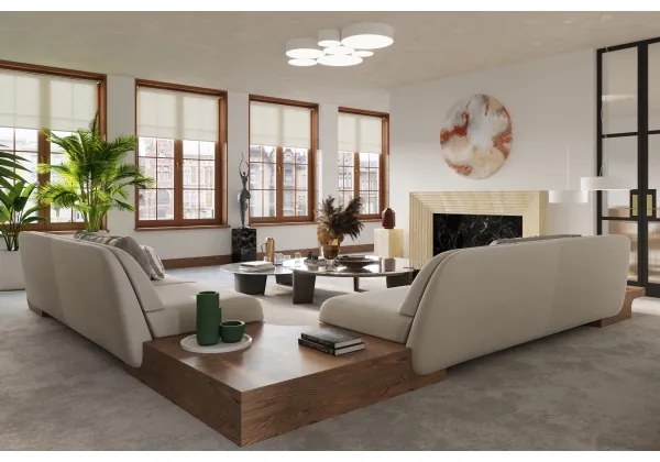 Mennyezeti lámpa ARENA 45 3xE27/60W/230V fehér