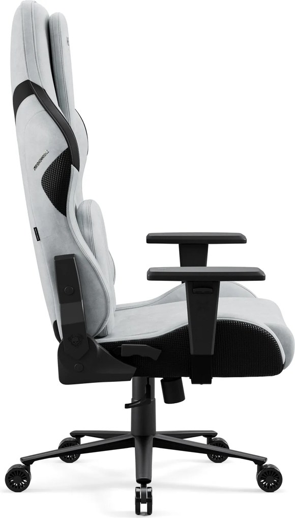 Gamer szék Normal Size, szürke-fekete: Diablo X-One Prime Nightwolf Moon