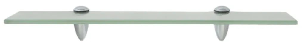 2 db lebegő üvegpolc 50 x 10 cm 8 mm