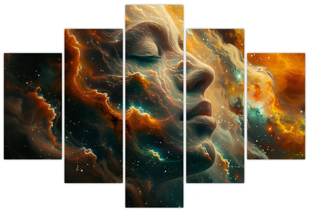 Kép - Arc az űrben (150x105 cm)