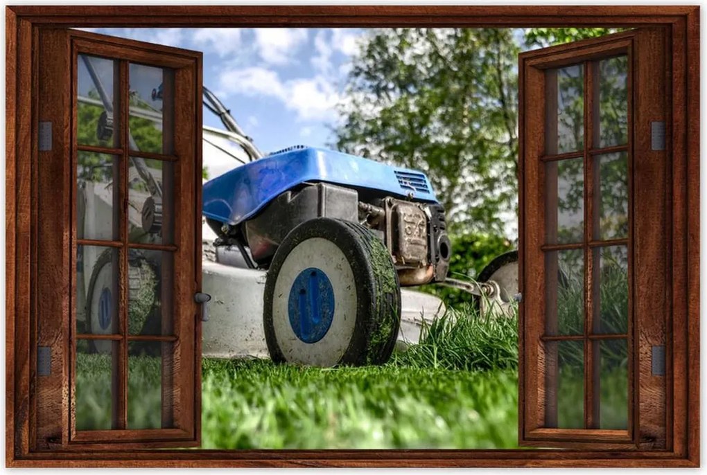 Poszterek 60x40 Benzinmotoros fűnyíró