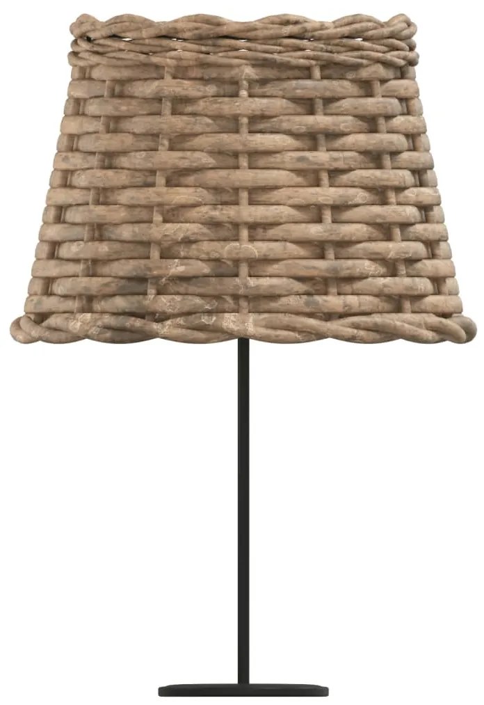 barna fonott lámpaernyő Ø20 x 15 cm