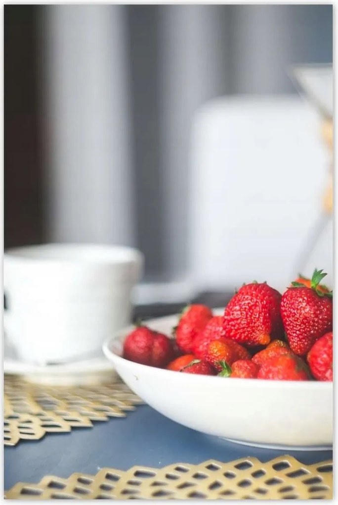 Poszterek 60x90 Kávé eperrel