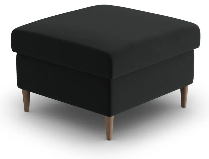 Fekete bársony lábtartó Kyoto – Cosmopolitan Design