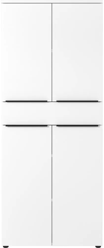 Fehér ruhásszekrény 81x197 cm Mailand – Germania