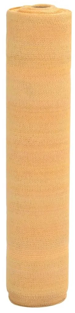 homokszínű HDPE belátásgátló háló 1 x 10 m 150 g/m²