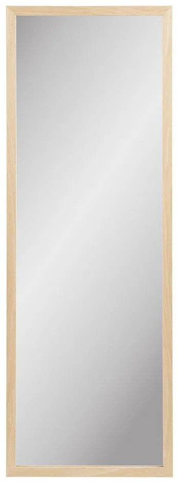 Scottsdale fali tükör fa kerettel, natúr, 45x110 cm