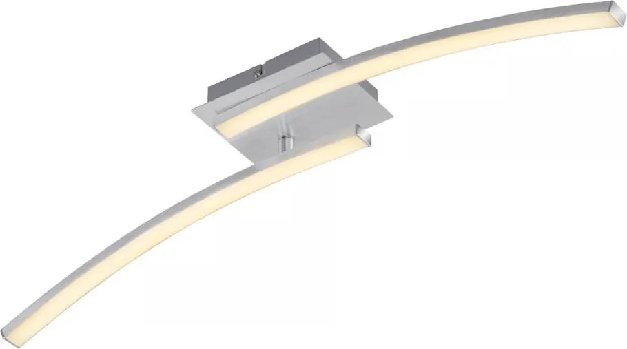 LED mennyezeti lámpa, 2 x 6 W, 230 V, 3000 K, matt króm