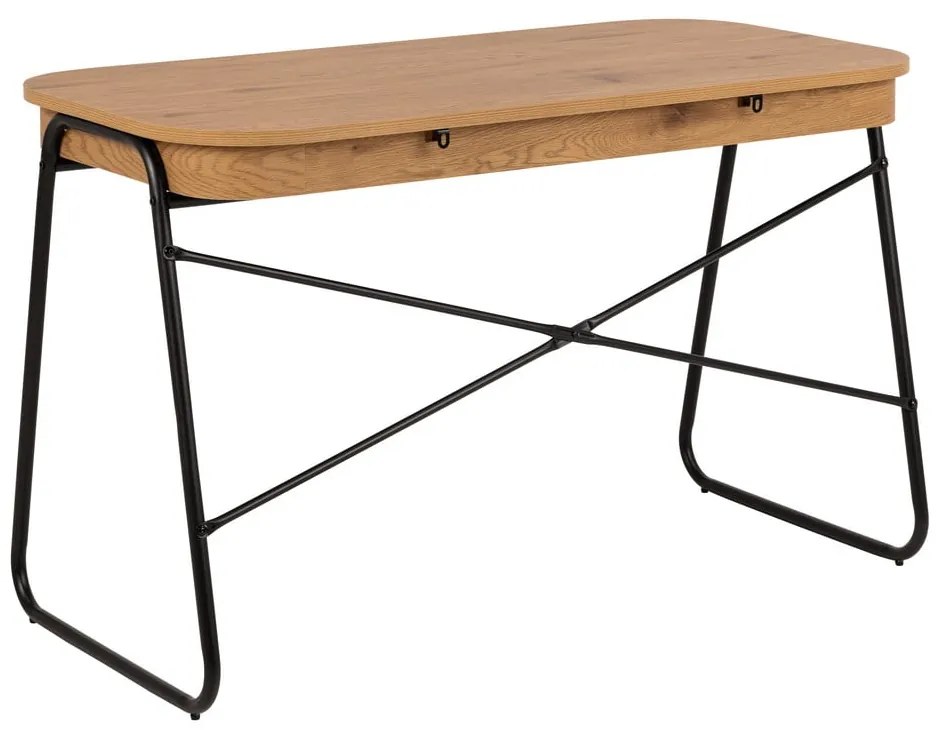 Íróasztal tölgyfa dekoros asztallappal 60x120 cm Blueton – Actona