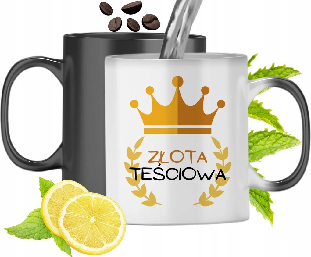 Mágikus Bögre Anyósnak Színváltós, fényképes nyomattal