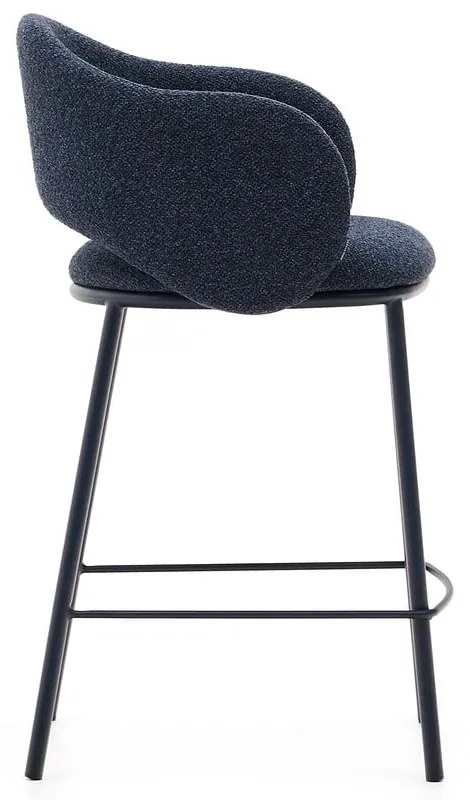 Sötétkék bárszék (ülésmagasság 65 cm) Maina – Kave Home