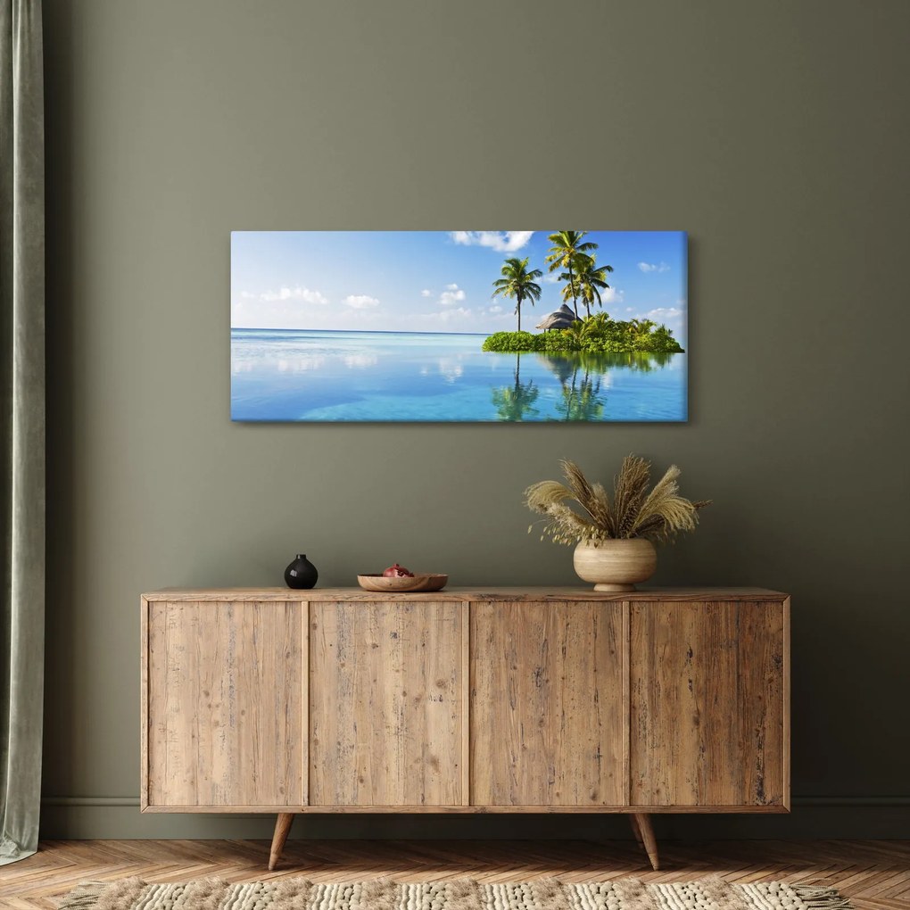 Kép - Trópusi sziget (120x50 cm)