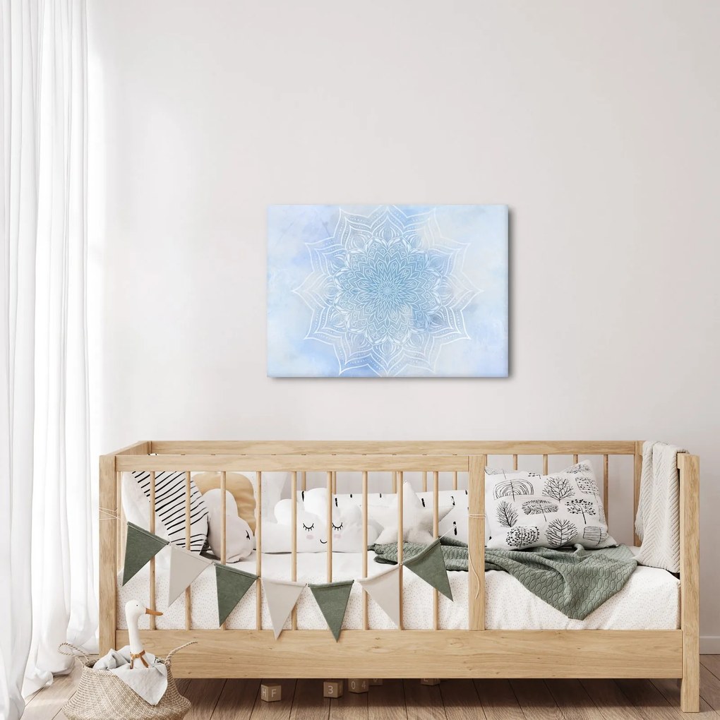 Kép - Téli mandala (70x50 cm)