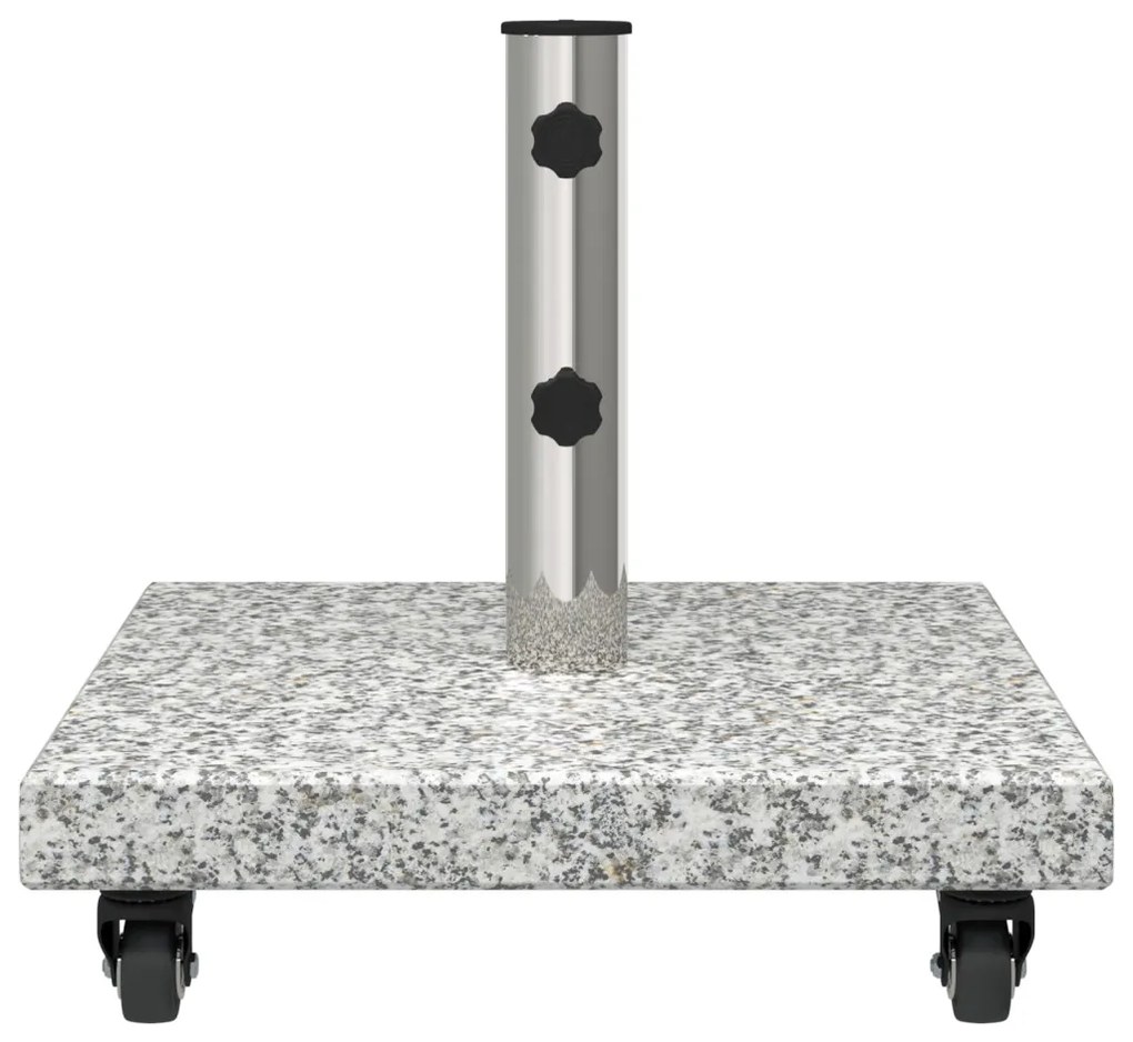 Kerekes Napernyő Alaptermék Ø38/48mm Szürke Gránit 30 kg Négyzet