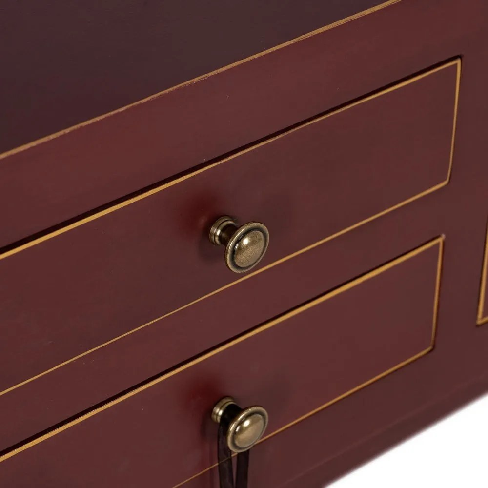 Barna konzolasztal 26x63 cm Diana – Ixia