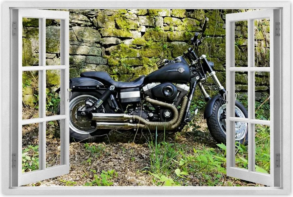 Poszterek 120x80 Harley-val a kiránduláshoz