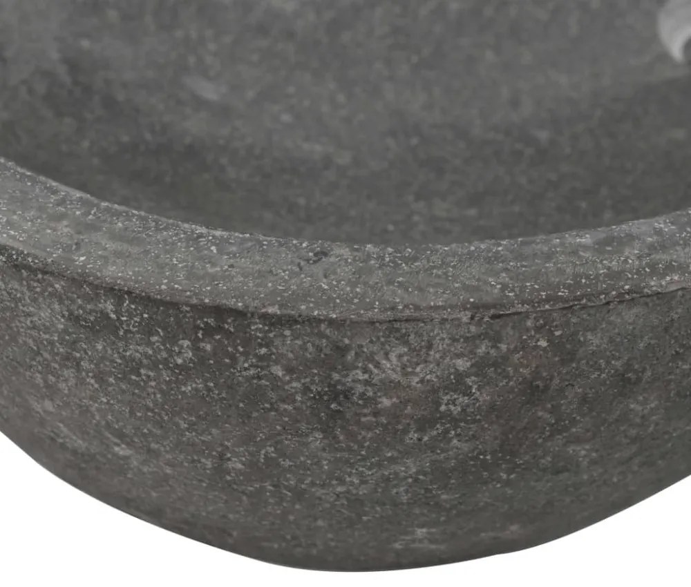 Ovális folyami kő mosdókagyló 60 - 70 cm