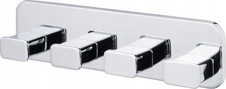 Bisk Tore akasztó 4 kampós 07818 négyes ezüst