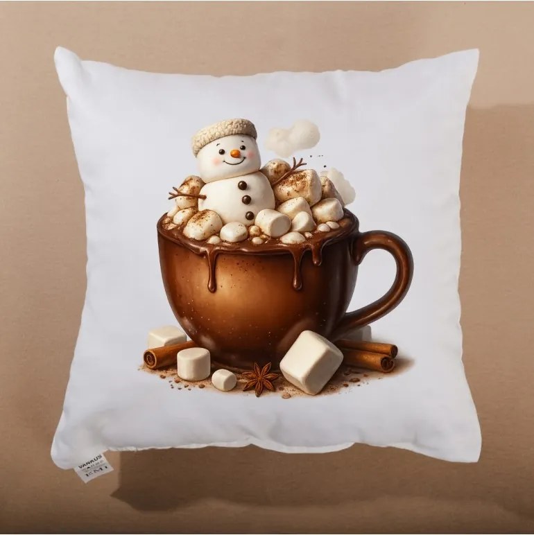 EMI Choco karácsonyi díszpárna 40x40 cm