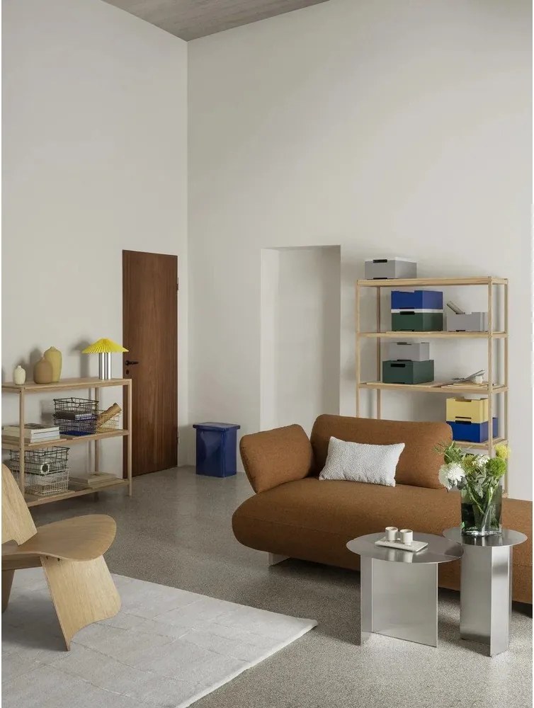 Natúr színű polcos állvány tölgyfa dekorral 105x92x40 cm Sukoya – Blomus