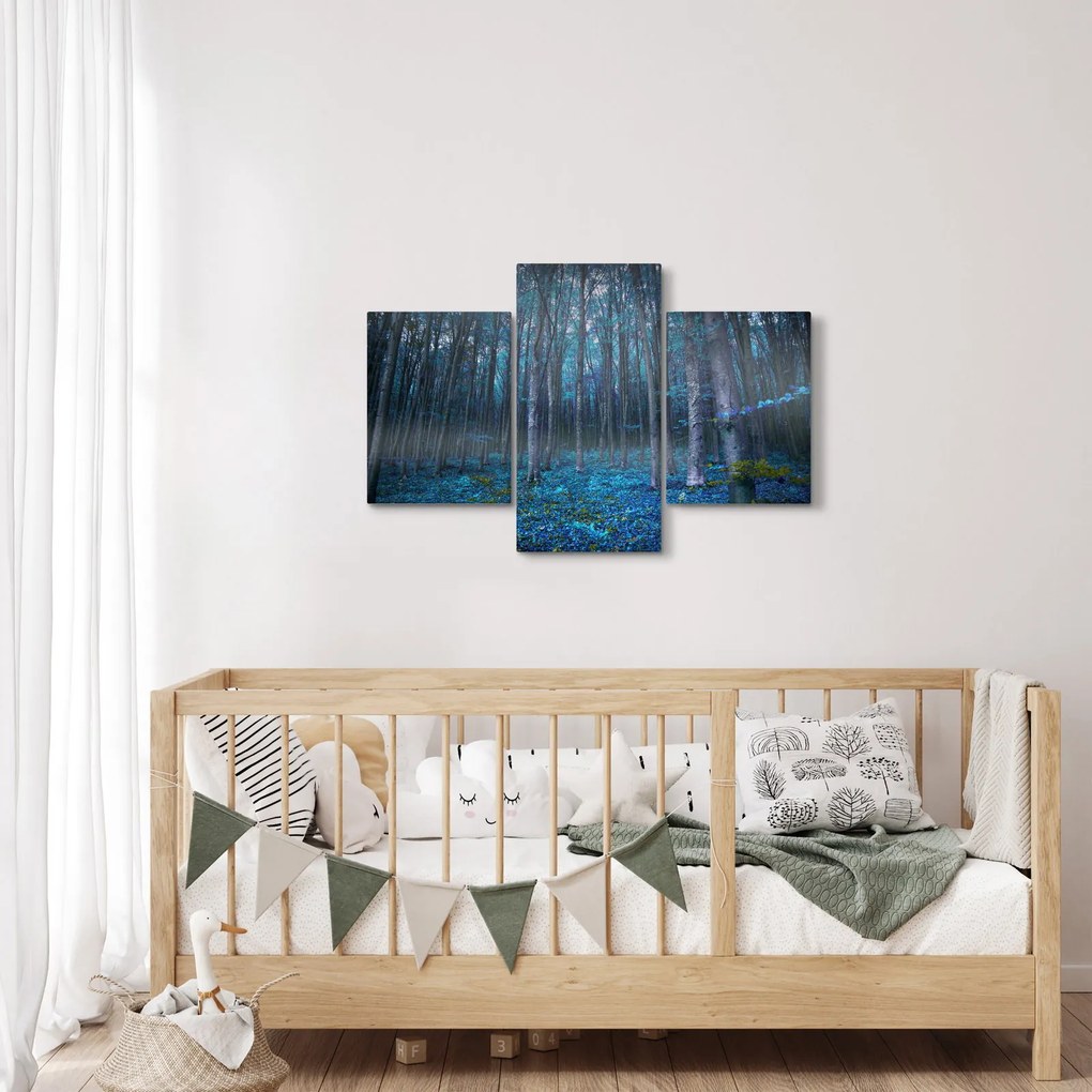 Kép - varázslatos erdő (90x60 cm)