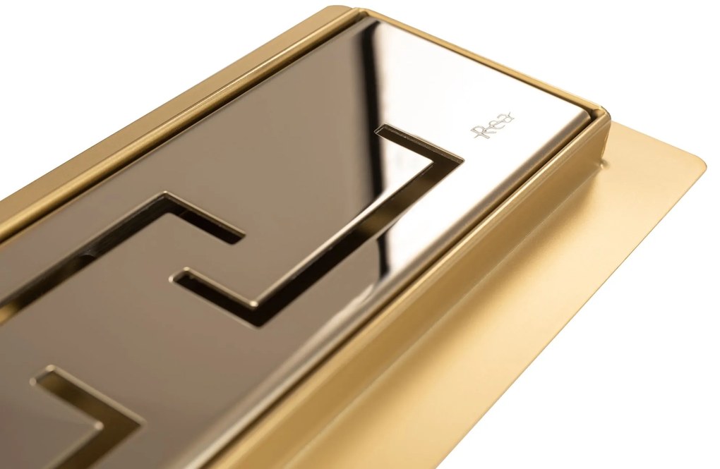 Lineáris lefolyó Rea Greek PRO MIRROR GOLD 90
