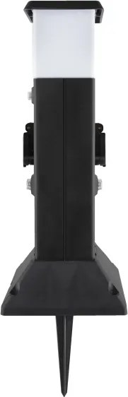 Brilagi - Kültéri lámpa 2 db SCHUKO aljzattal 1xE14/15W/230V IP44 fekete