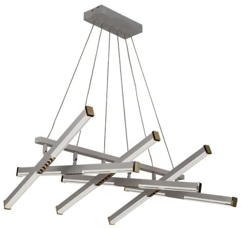 LED dimmelhető csillár zsinóron LED/90W/230V 3000-6500K + távirányítás