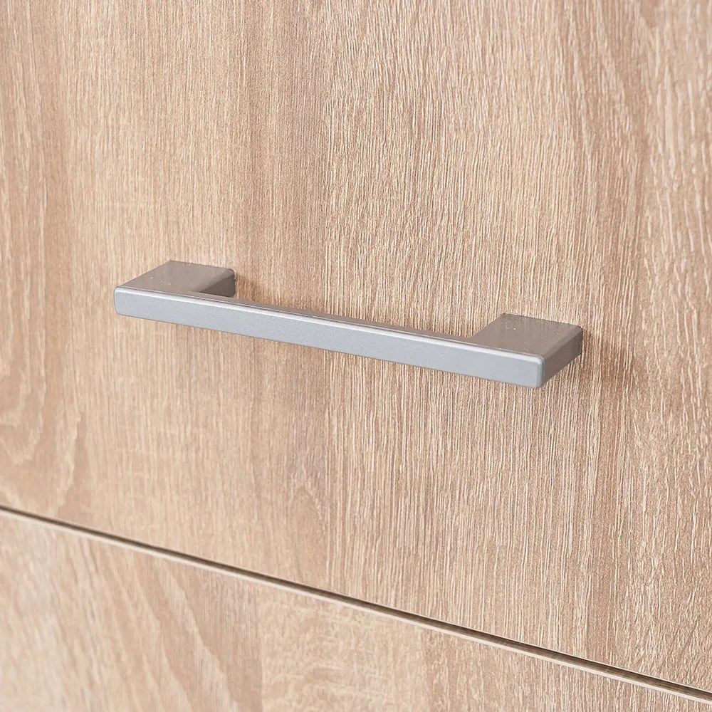 Miami gardróbszekrény 80x205 cm sonoma tölgy-fehér