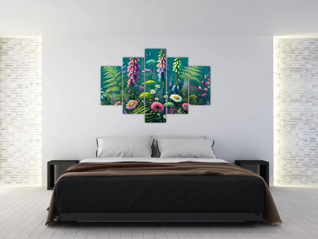 Kép - Mezei virágok (150x105 cm)