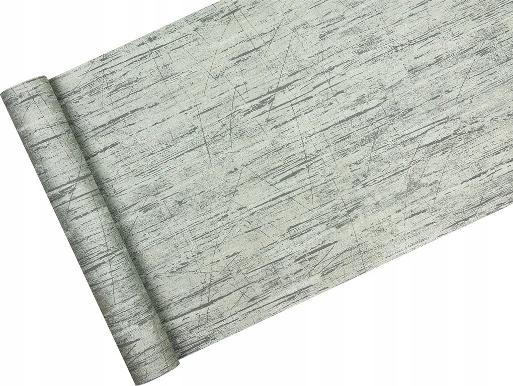 Tapéta, mint Karcolt Szürke-ezüst díszítő vakolat