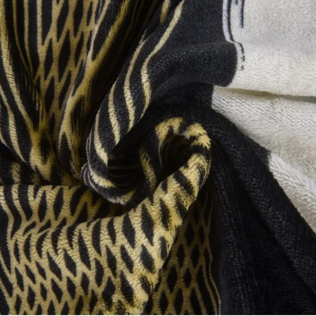 Arany szalag mikroplüss ágyneműhuzat 200x140cm+90x70cm TiaHome