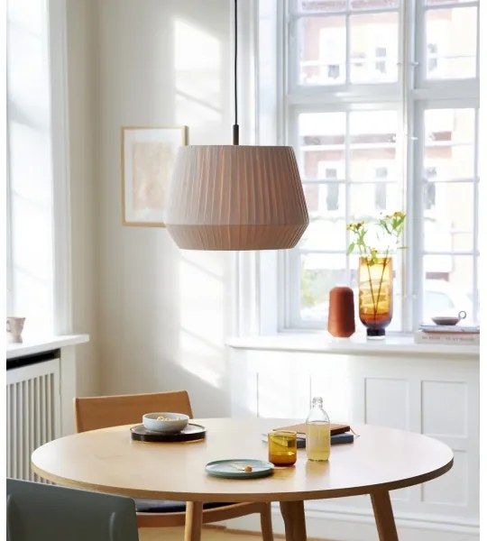 Nordlux - Kábeles függőlámpa DICTE 1xE27/60W/230V átm. 40 cm bézs