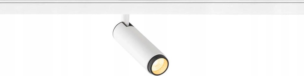 Big White Slv Grip! S 48V-os spotlámpa, hengeres, 3000K, 9,8W, Dali, 29°, fehér/fekete