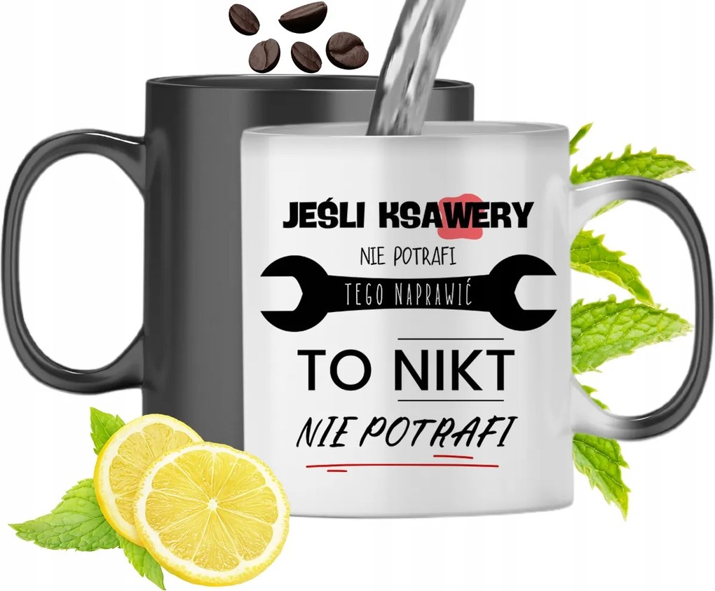 Mágikus Bögre Xavérnak Színváltós, fényképes nyomattal