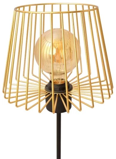 Asztali lámpa TORRI 1xE27/15W/230V arany/fekete