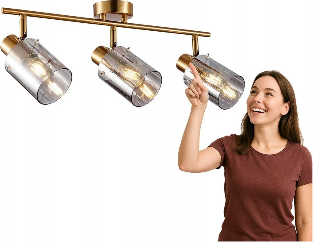 Spot lámpa Sardo SPL-5581-3-BRO-SG Italux