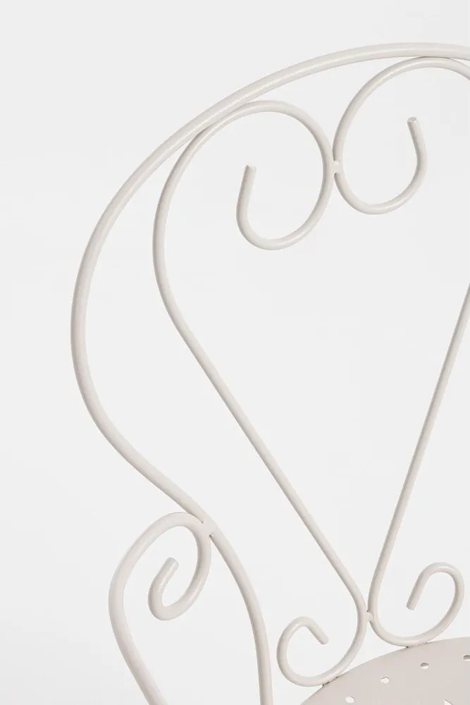 Bézs fém kerti szék Etienne – Bizzotto