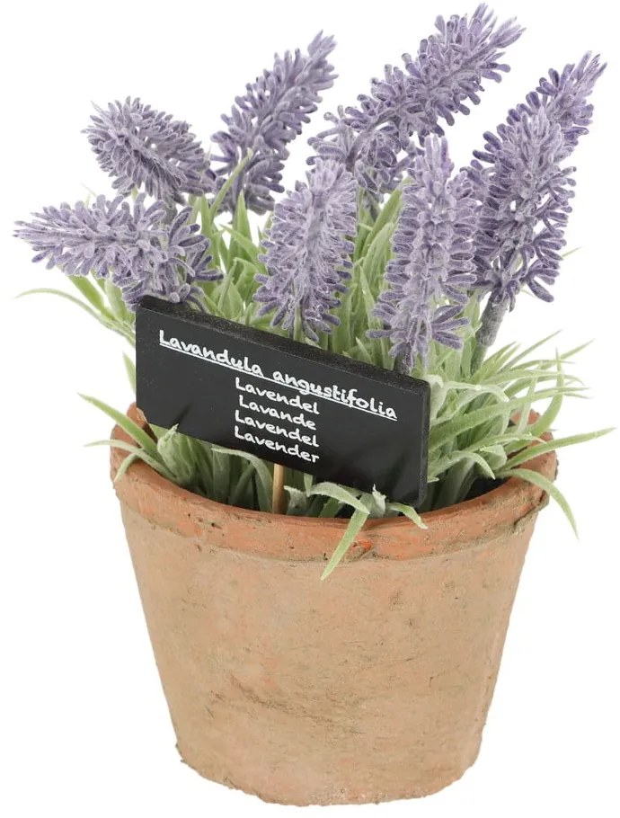 Művirág (magasság 17,5 cm) Lavender – Esschert Design