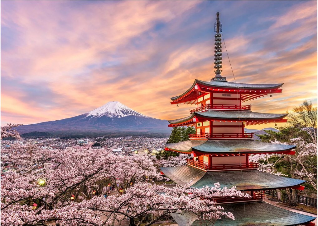 Kép - Fuji, Japán (70x50 cm)