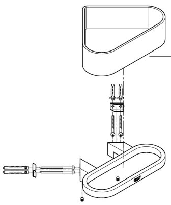GROHE 41038000 - Sarok zuhanytálca SELECTION fényes króm