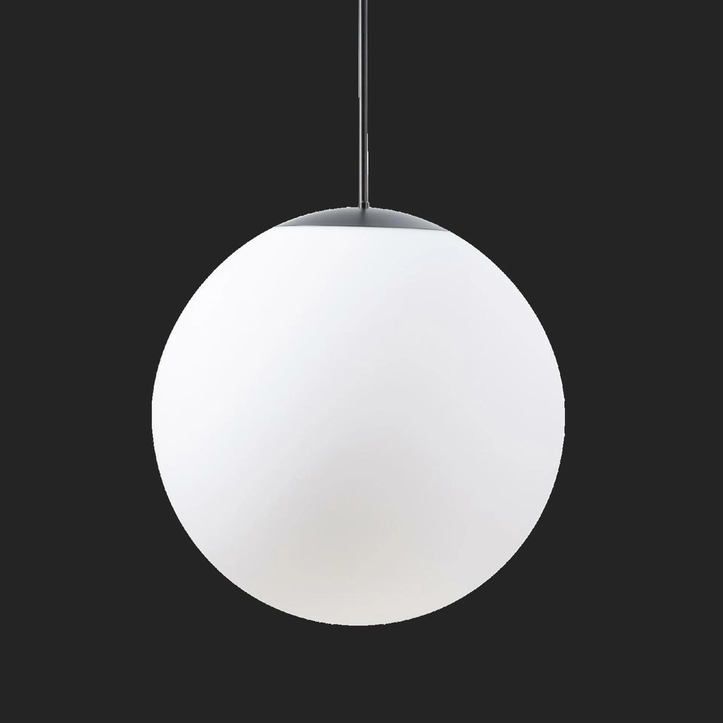 Osmont 62061 Adria P4 Hp függesztett üveglámpa fekete/fehér IP40 3000 K