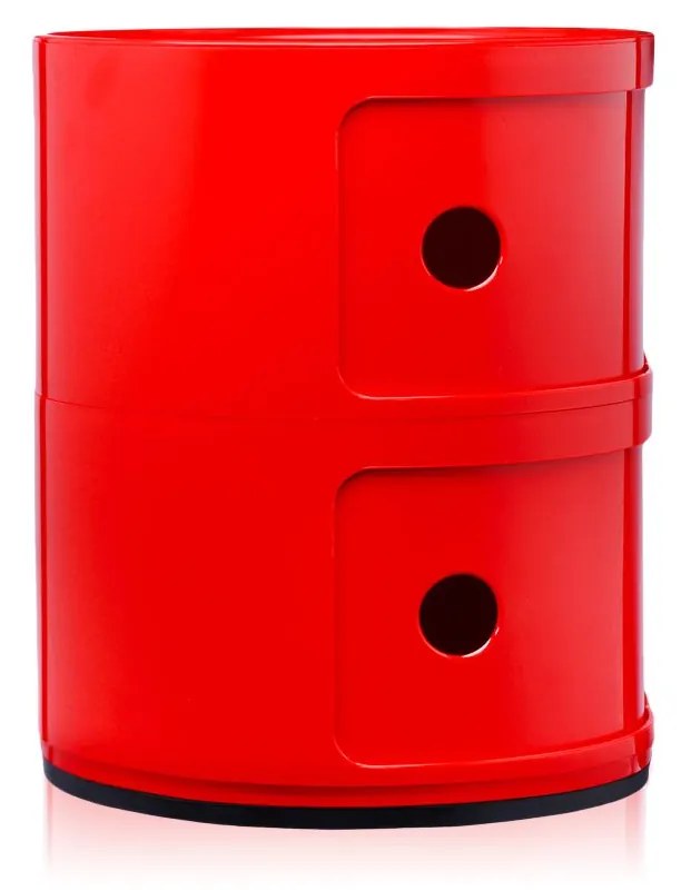 Kartell Componibili 4966 tárolóasztal, 2 tároló rész, több színben Szín: kék